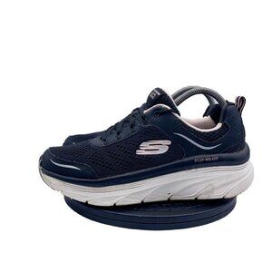 Skechers Womens Sneakers D'Lux Walker Infinite Motion Walking Shoes Size 9